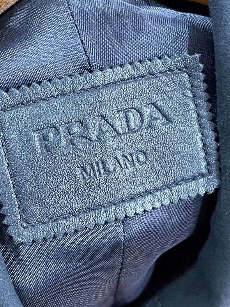 Prada Prada Navy Jacket with Zipper Size US M / EU 48-50 / 2 - 3 Thumbnail