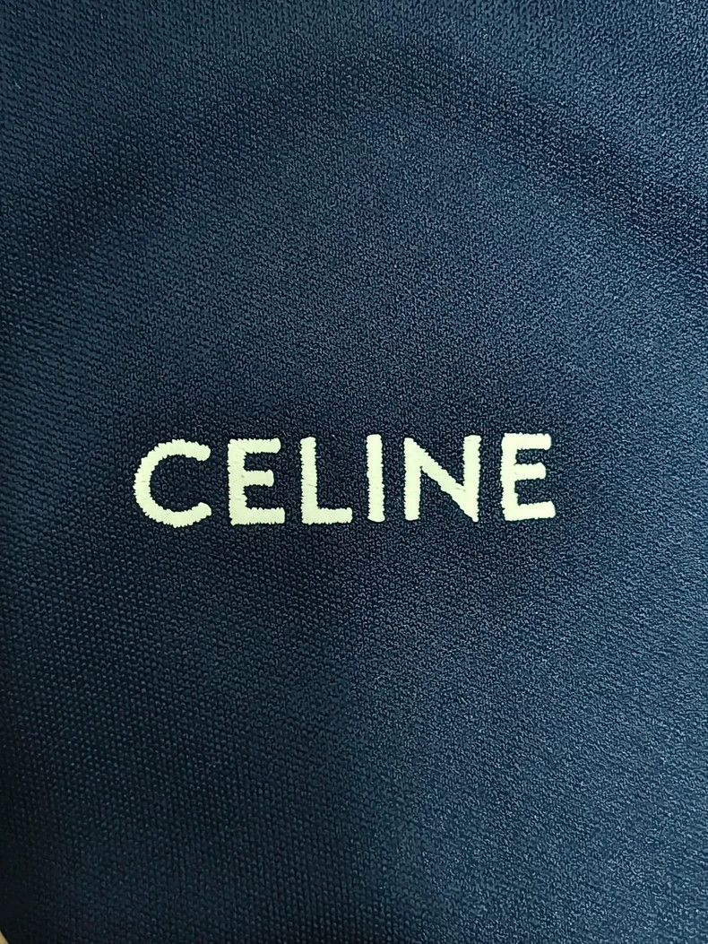 Celine Celine SS23 Logo Print Zip-Up Hoodie Jacket Size US L / EU 52-54 / 3 - 3 Thumbnail