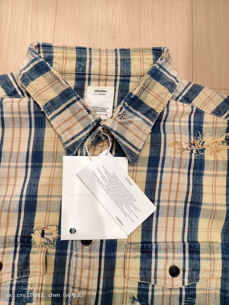 Visvim VISVIM Pioneer Check Long Sleeve Shirt Size US M / EU 48-50 / 2 - 4 Thumbnail