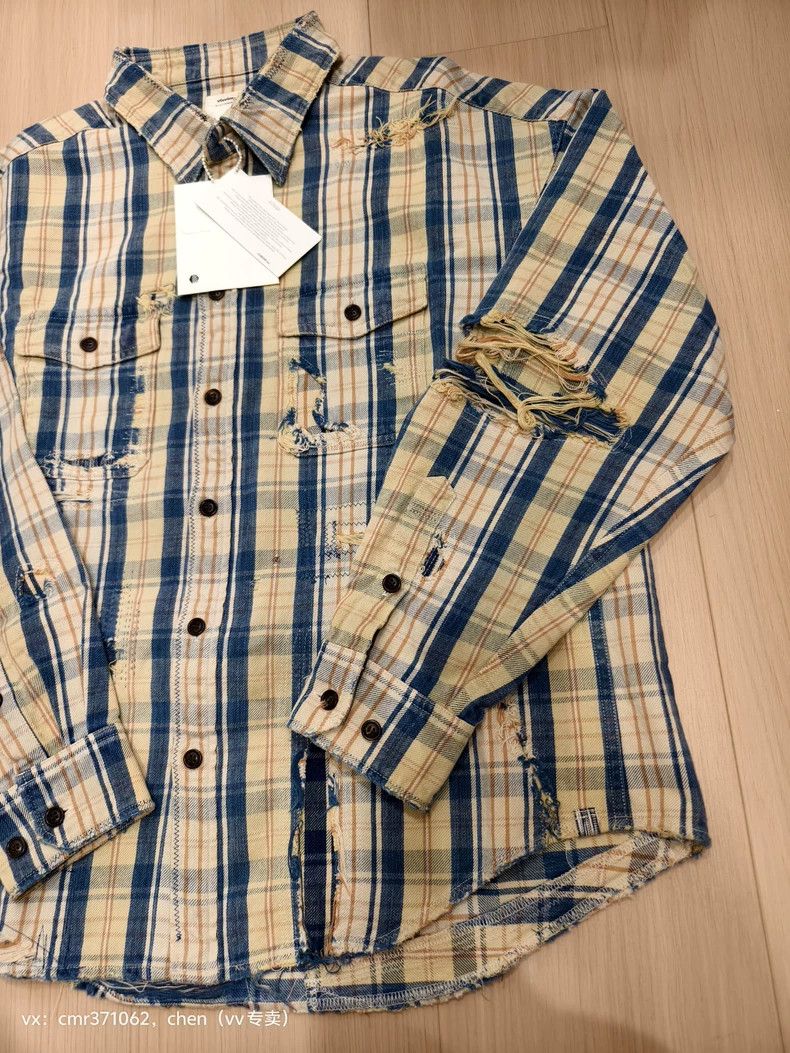 Visvim VISVIM Pioneer Check Long Sleeve Shirt Size US M / EU 48-50 / 2 - 3 Thumbnail