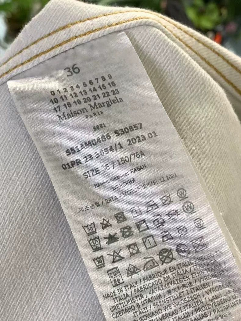 Maison Margiela Maison Margiela Denim Jacket for Unisex Size US M / EU 48-50 / 2 - 4 Thumbnail