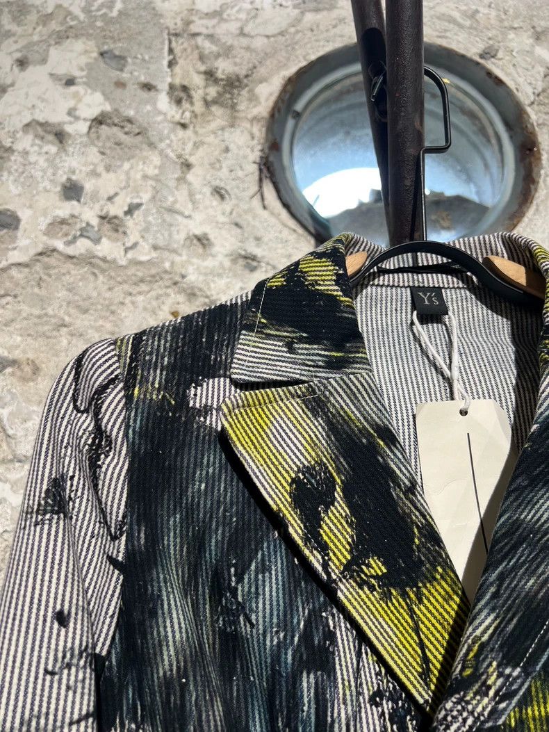 Yohji Yamamoto Stylish Double-Breasted Jacket by Yohji Yamamoto-dmc Size US M / EU 48-50 / 2 - 4 Thumbnail