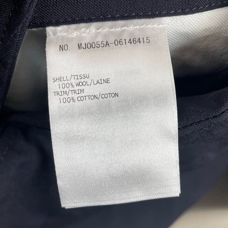 Thom Browne Thom Browne Navy Wool Striped Shirt Jacket-dmc Size US S / EU 44-46 / 1 - 6 Thumbnail