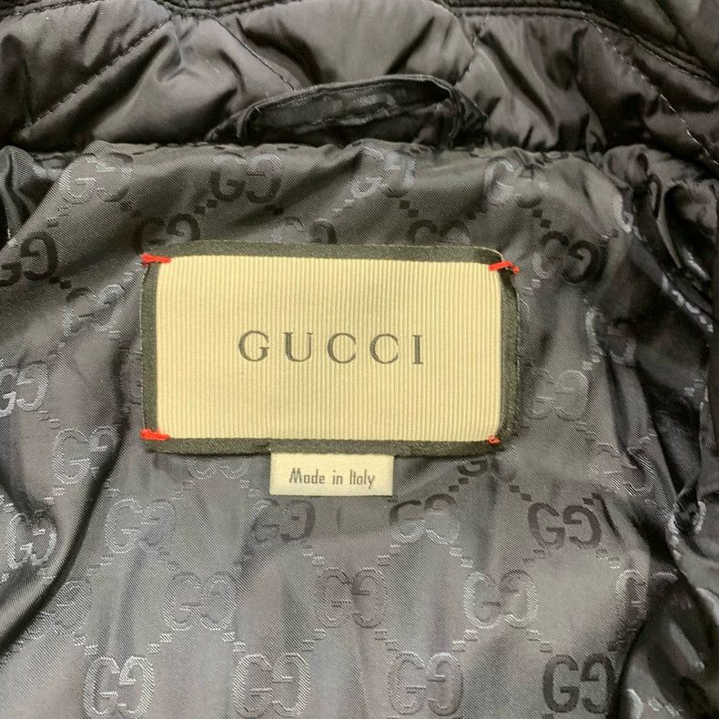 Gucci Gucci Quilted Hooded Jacket with Stripe Design-dmc Size US M / EU 48-50 / 2 - 6 Thumbnail