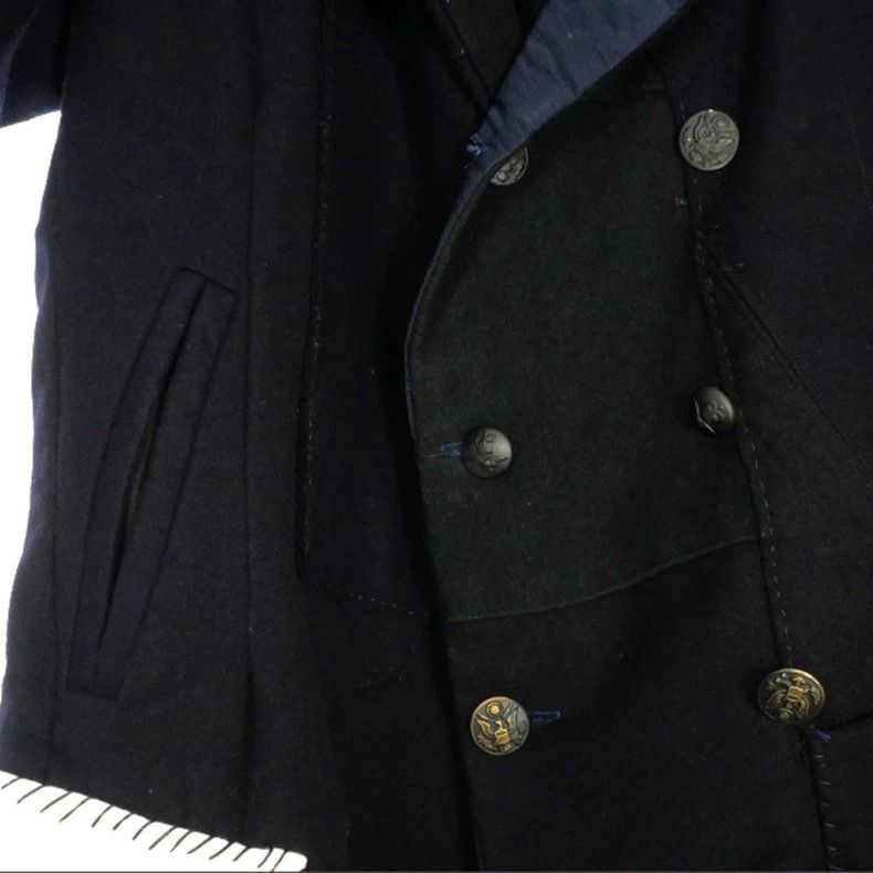Greg Lauren Greg Lauren Patchwork Peacoat-dmc Size US M / EU 48-50 / 2 - 4 Thumbnail