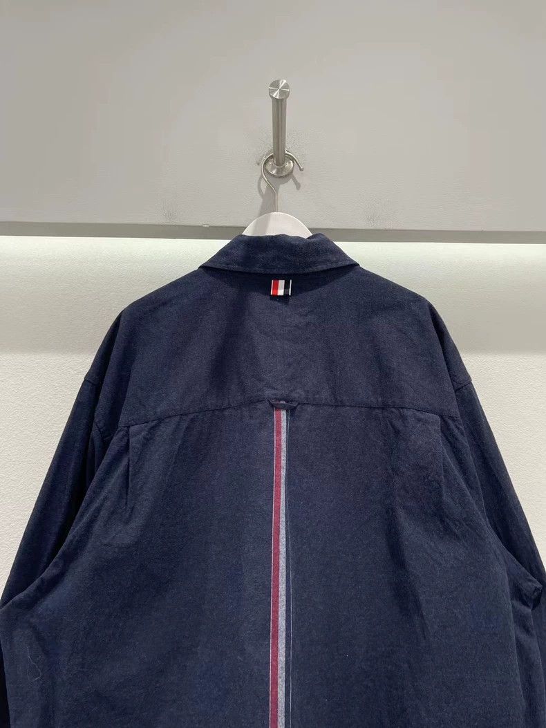 Thom Browne Thom Browne Distressed Shirt Jacket-dmc Size US M / EU 48-50 / 2 - 3 Thumbnail
