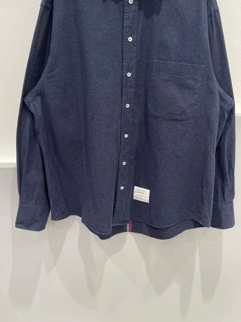 Thom Browne Thom Browne Distressed Shirt Jacket-dmc Size US M / EU 48-50 / 2 - 5 Thumbnail