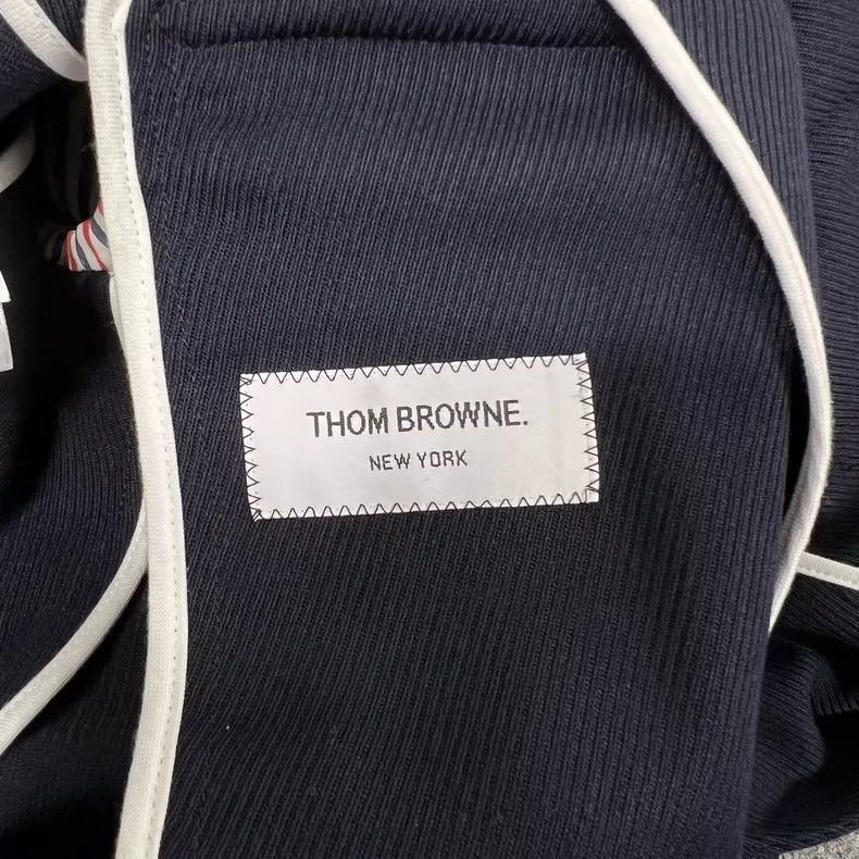 Thom Browne Thom Browne Striped Pattern Coat-dmc Size US S / EU 44-46 / 1 - 5 Thumbnail