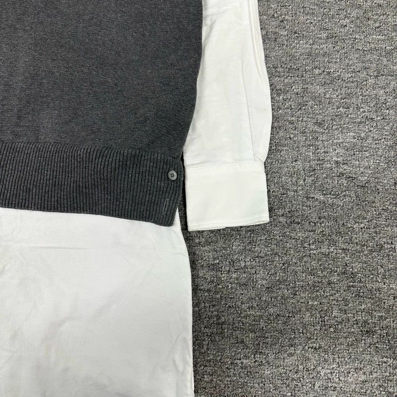 Thom Browne Thom Browne Grey Knit Shirt Dress-dmc Size US M / EU 48-50 / 2 - 5 Thumbnail
