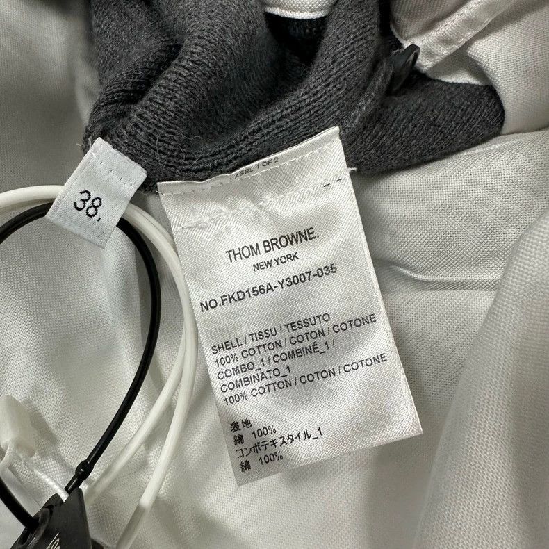 Thom Browne Thom Browne Grey Knit Shirt Dress-dmc Size US M / EU 48-50 / 2 - 8 Thumbnail