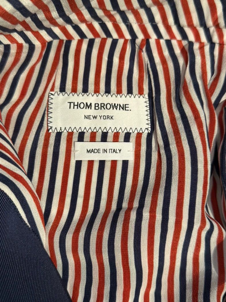 Thom Browne Rare Navy Pleated Skirt by Thom Browne-dmc Size US 31 - 3 Thumbnail