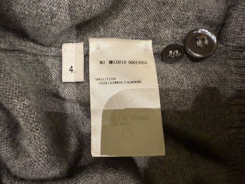 Thom Browne Thom Browne Cashmere Cardigan Light Grey-dmc Size US M / EU 48-50 / 2 - 4 Thumbnail