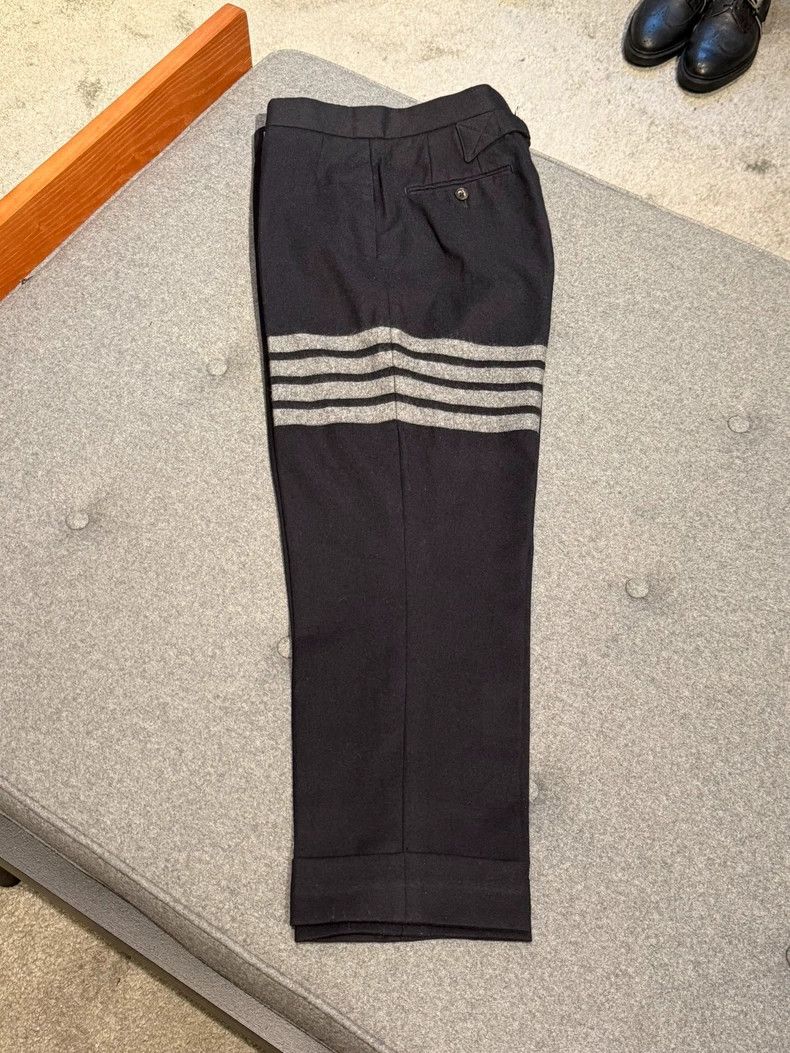 Thom Browne Thom Browne Classic High-Waisted Trousers-dmc Size US 30 / EU 46 - 4 Thumbnail