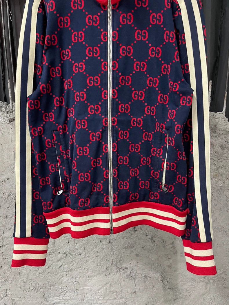 Gucci Gucci Logo Zip Jacket-dmc Size US S / EU 44-46 / 1 - 4 Thumbnail