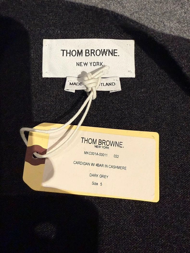 Thom Browne Classic Thom Browne Cashmere Cardigan-dmc Size US M / EU 48-50 / 2 - 4 Thumbnail