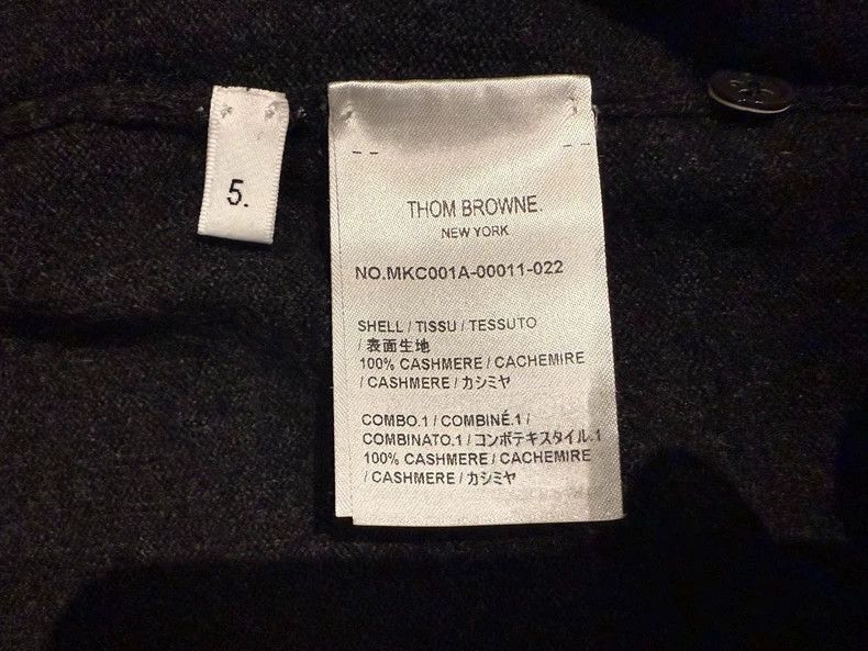 Thom Browne Classic Thom Browne Cashmere Cardigan-dmc Size US M / EU 48-50 / 2 - 5 Thumbnail