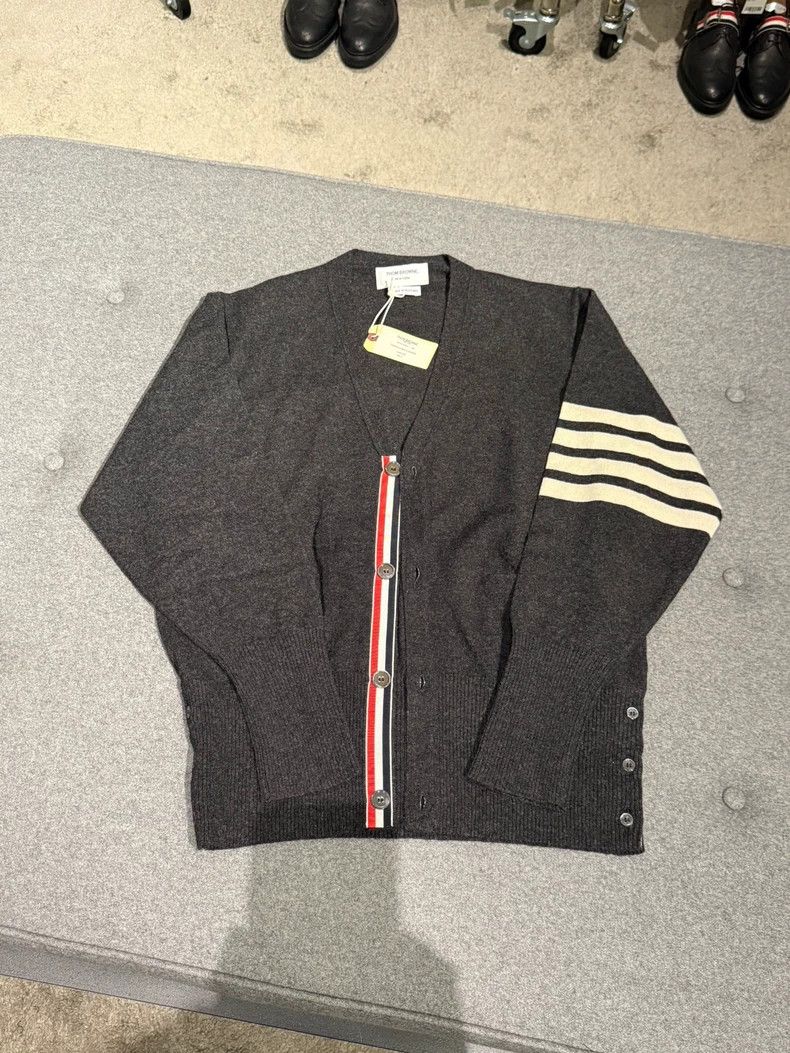 Thom Browne Classic Thom Browne Cashmere Cardigan-dmc Size US M / EU 48-50 / 2 - 3 Thumbnail