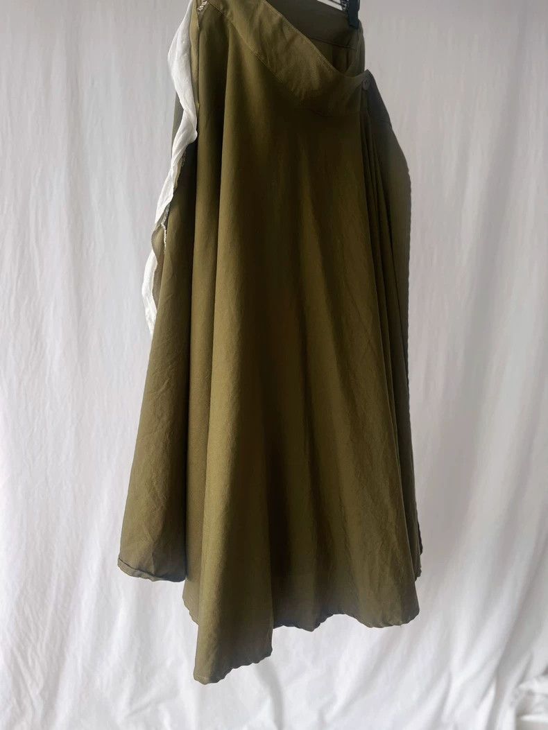 Y's Y's Side Ruffled Wrap Maxi Skirt-dmc Size 30" / US 8 / IT 44 - 5 Thumbnail