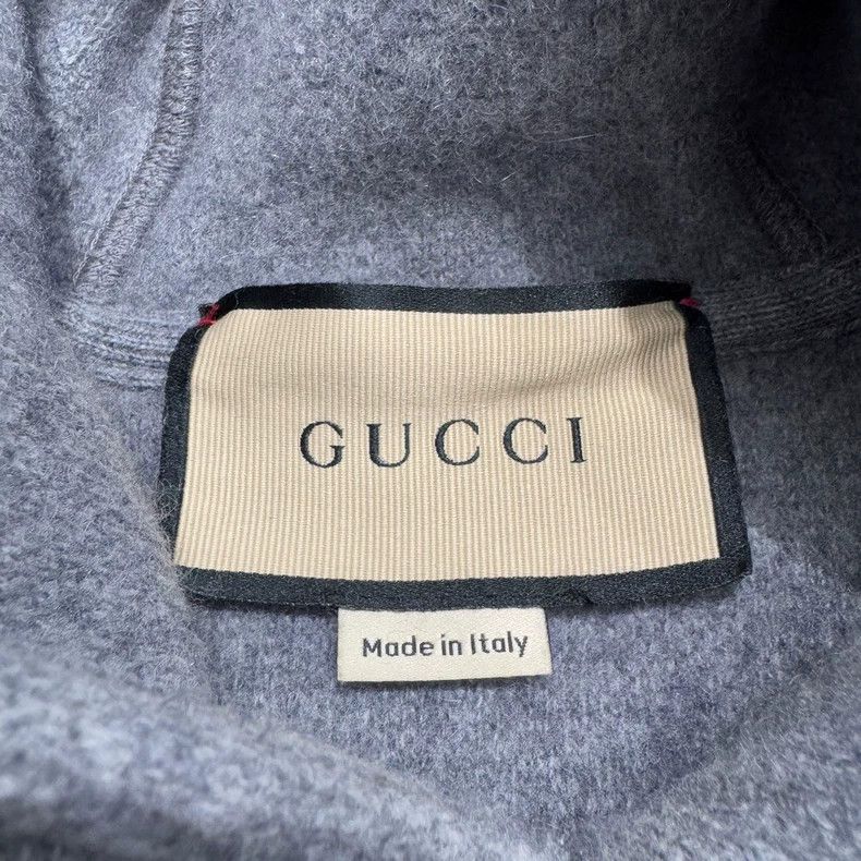 Gucci Gucci Stripe Grey Wool Hoodie-dmc Size US XL / EU 56 / 4 - 2 Thumbnail