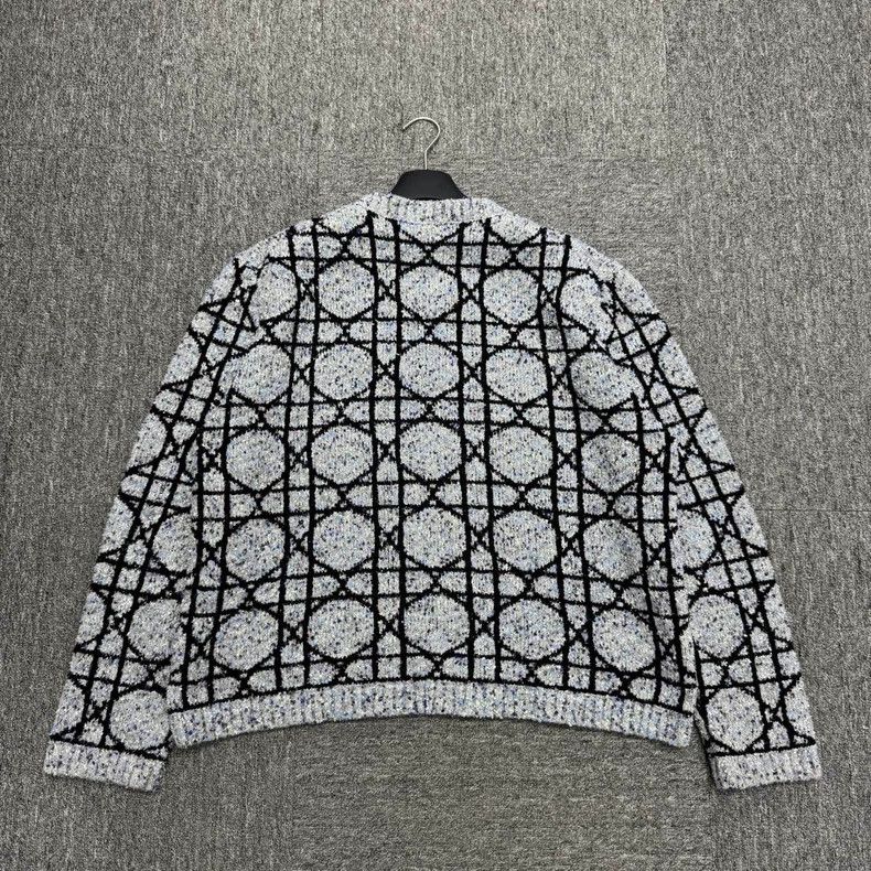 Dior Dior Plaid Knit Sweater-dmc Size US XL / EU 56 / 4 - 5 Thumbnail