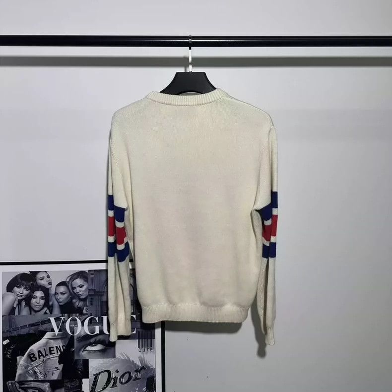 Gucci Gucci Logo Stripe Knit Sweater for Men-dmc Size US M / EU 48-50 / 2 - 3 Thumbnail