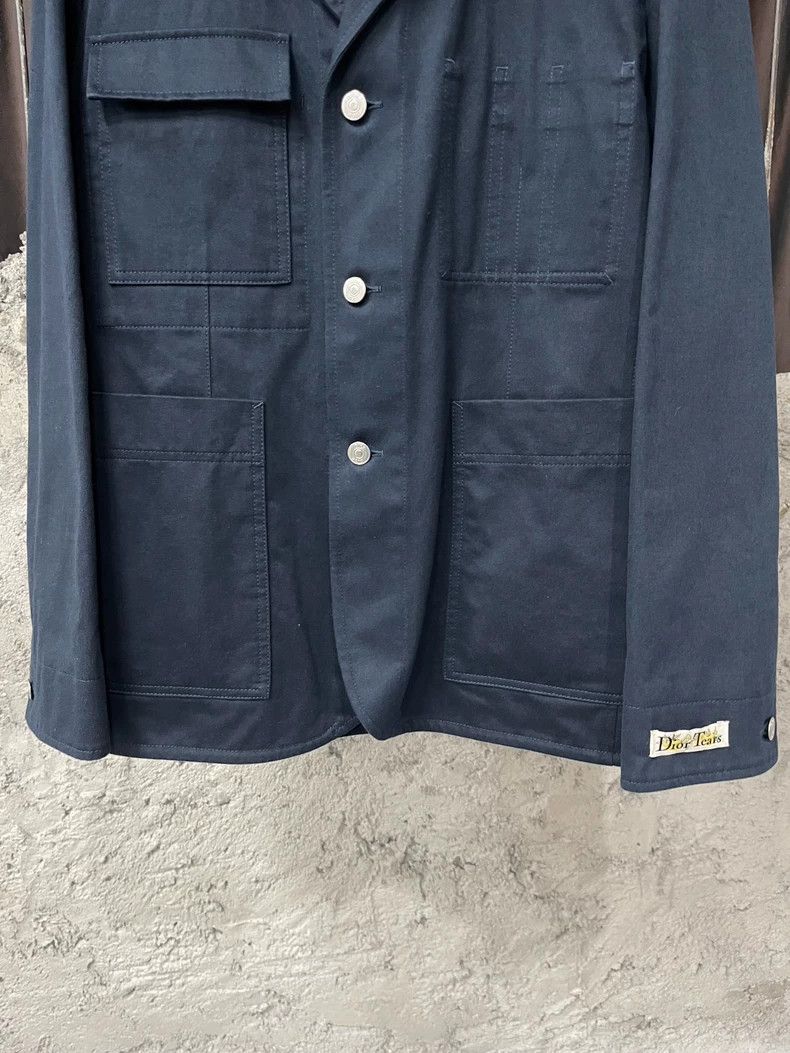 Dior Dior x Denim Tears Suit Jacket-dmc Size US XL / EU 56 / 4 - 4 Thumbnail