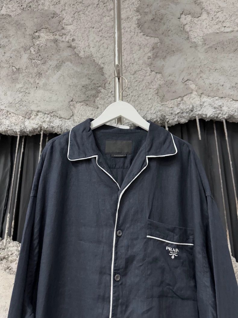Prada Prada Long Sleeve Shirt for Men-dmc Size US L / EU 52-54 / 3 - 3 Thumbnail