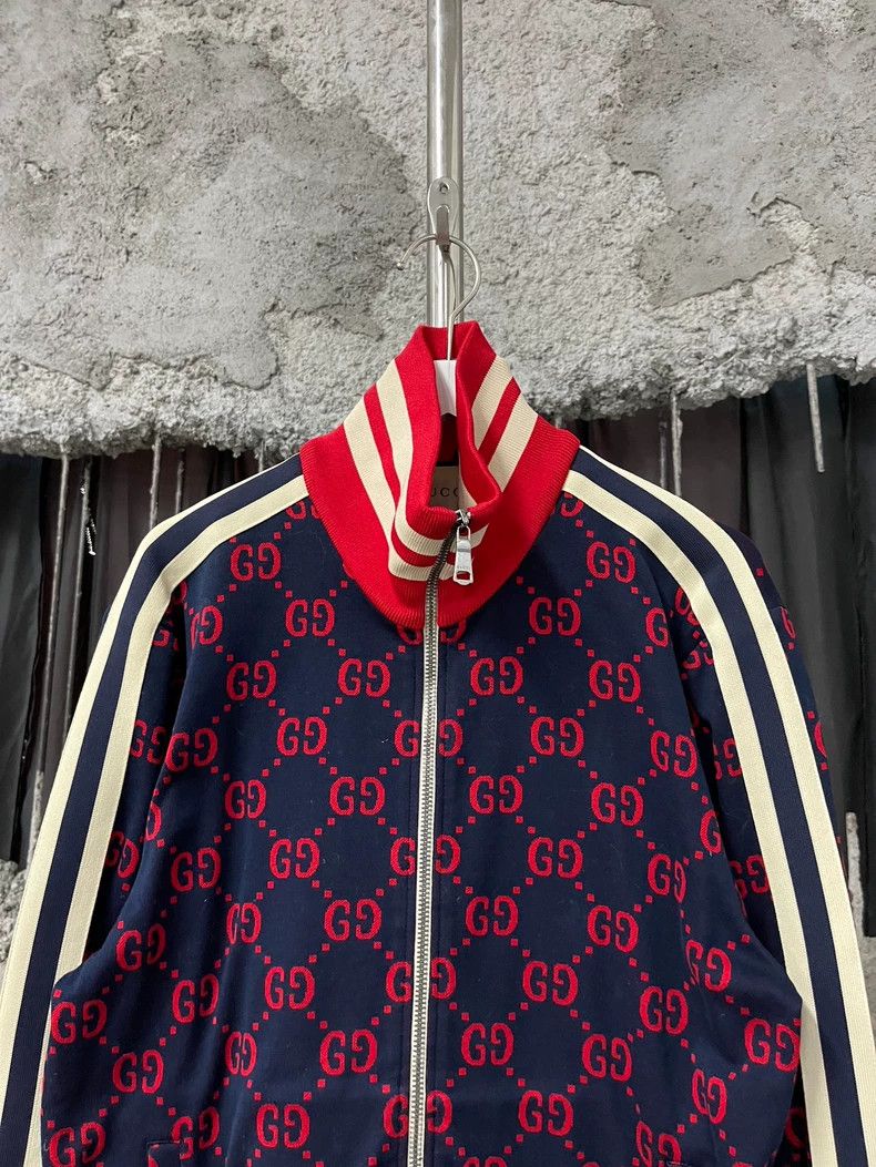 Gucci Gucci Logo Zip-Up Jacket-dmc Size US S / EU 44-46 / 1 - 3 Thumbnail