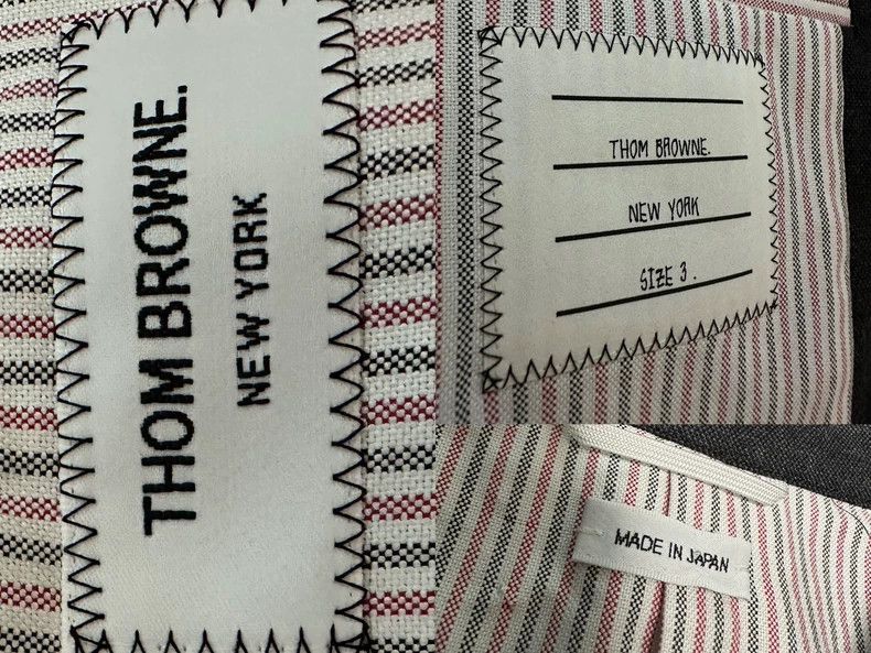 Thom Browne Thom Browne Men's Color Block Zip Jacket-dmc Size US M / EU 48-50 / 2 - 4 Thumbnail