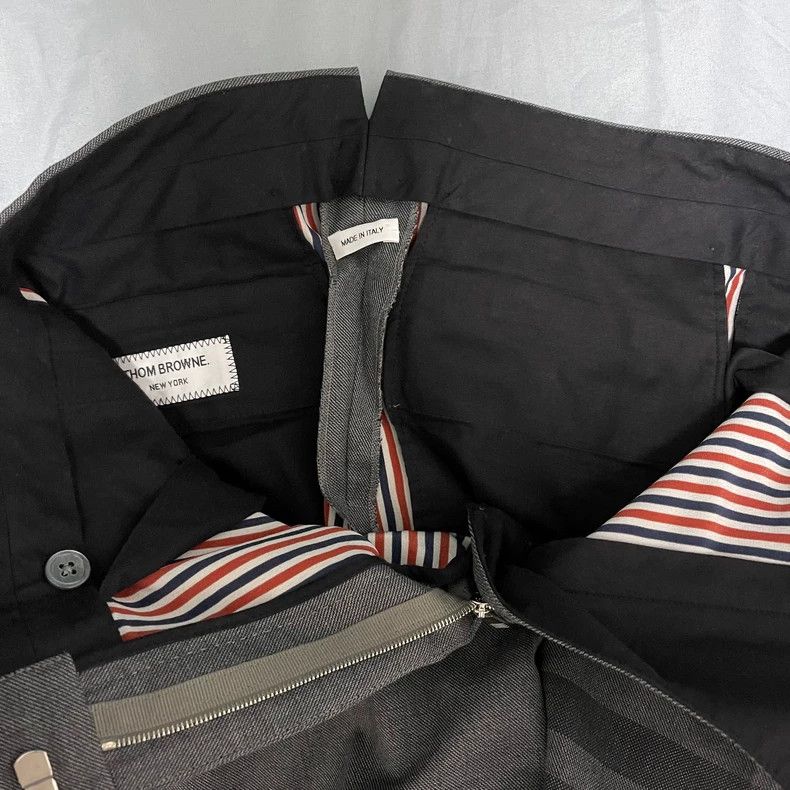 Thom Browne Thom Browne Women's Grey Trousers-dmc Size US 31 - 5 Thumbnail