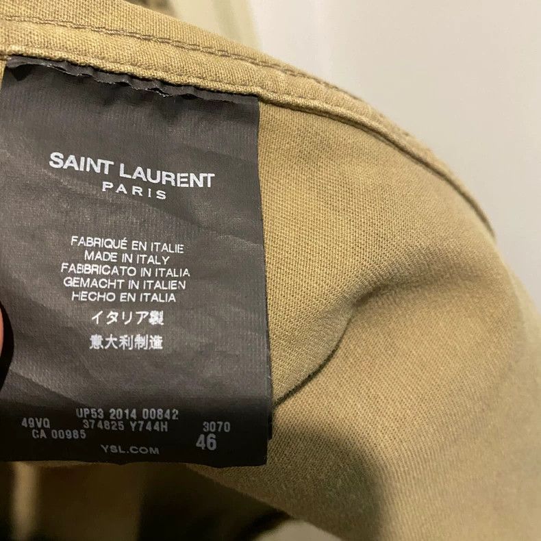 Saint Laurent Paris Saint Laurent Camo Military Jacket-dmc Size US M / EU 48-50 / 2 - 6 Thumbnail