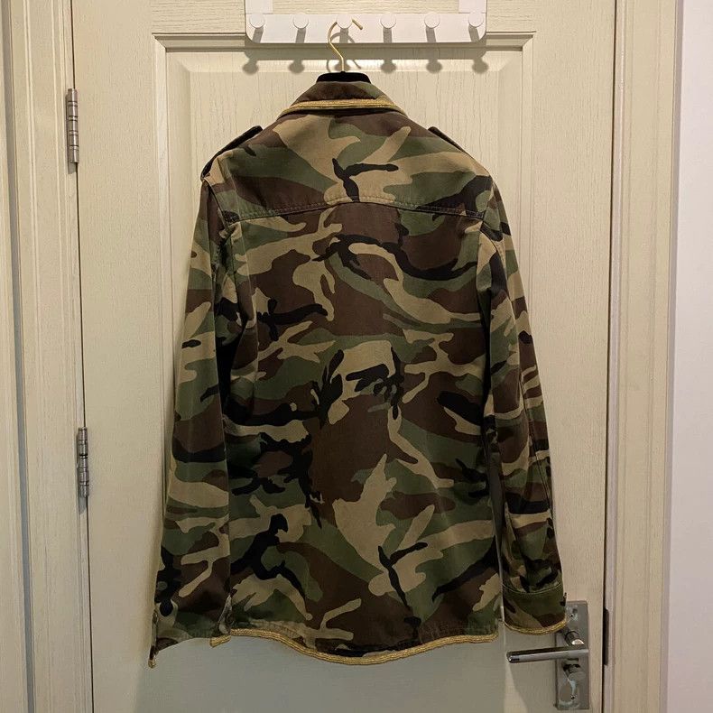 Saint Laurent Paris Saint Laurent Camo Military Jacket-dmc Size US M / EU 48-50 / 2 - 2 Thumbnail