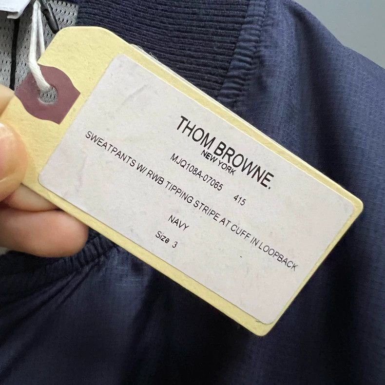 Thom Browne Thom Browne Navy Nylon Bomber Jacket-dmc Size US M / EU 48-50 / 2 - 6 Thumbnail
