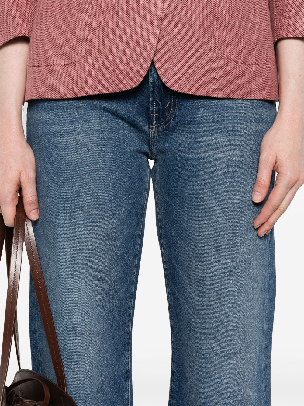 MOTHER THE DODGER ANKLE DENIM JEASN Size 28" / US 6 / IT 42 - 5 Thumbnail