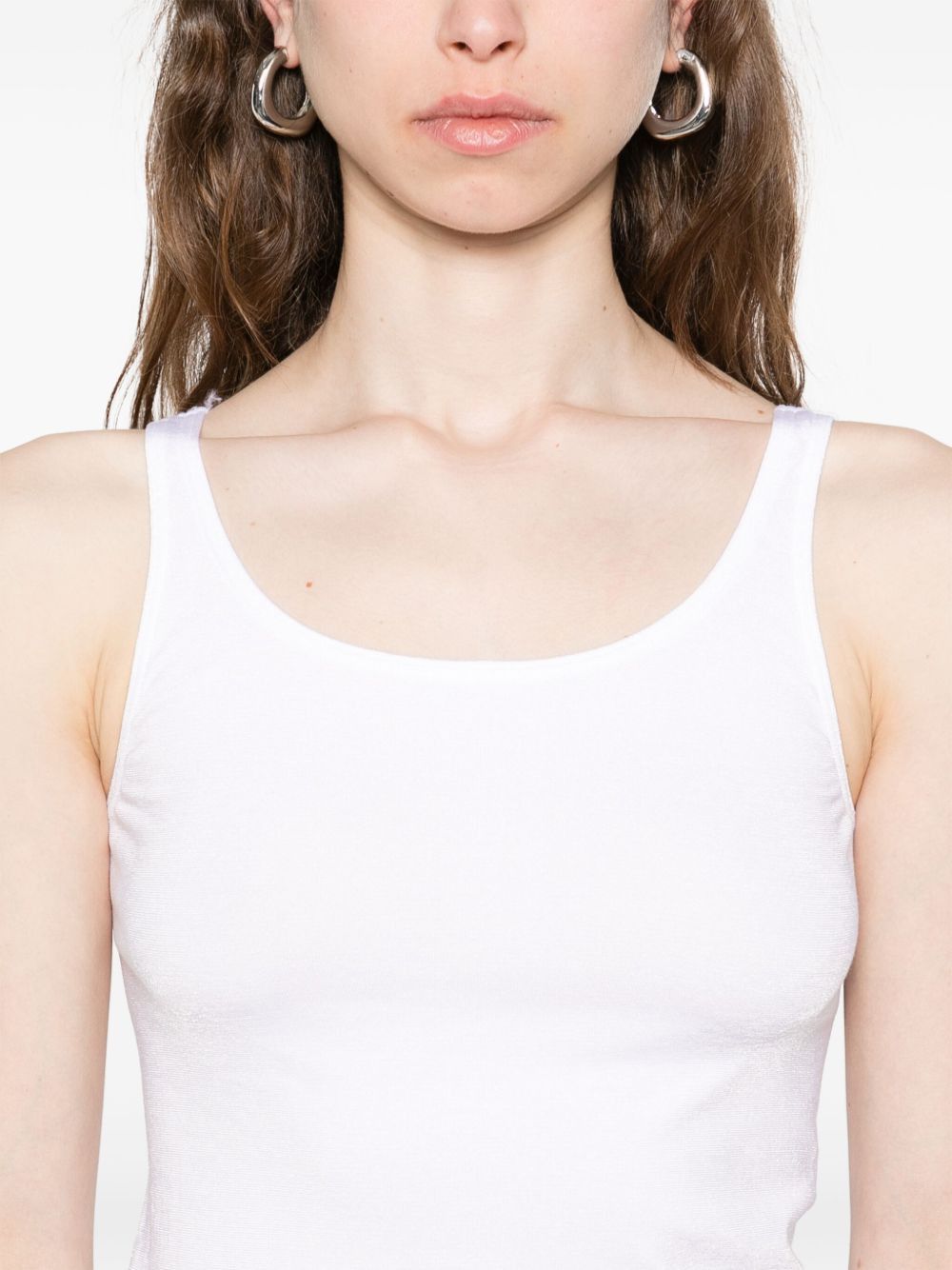 Wolford COTON BLEND TANK TOP Size L / US 10 / IT 46 - 3 Thumbnail