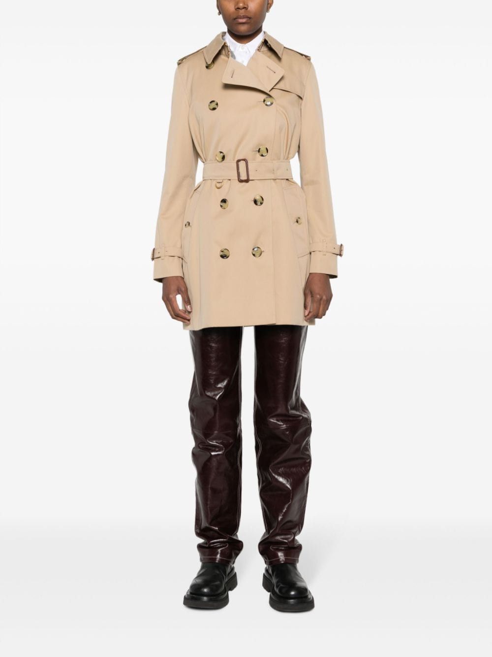Burberry KENSINGTON COTTON TRENCH COAT Size XL / US 12-14 / IT 48-50 - 3 Thumbnail