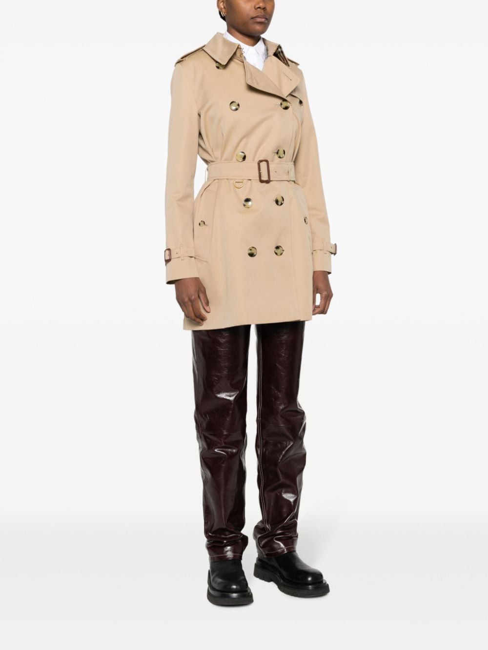 Burberry KENSINGTON COTTON TRENCH COAT Size XL / US 12-14 / IT 48-50 - 4 Thumbnail