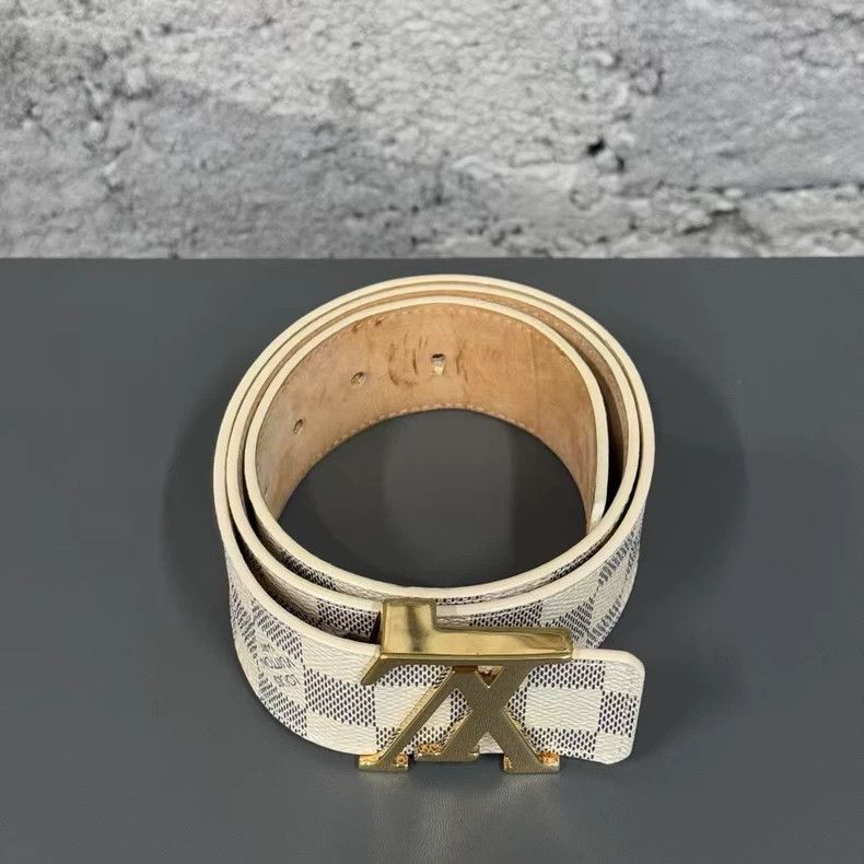 Louis Vuitton Louis Vuitton Checkerboard Pattern Belt Size ONE SIZE - 3 Thumbnail