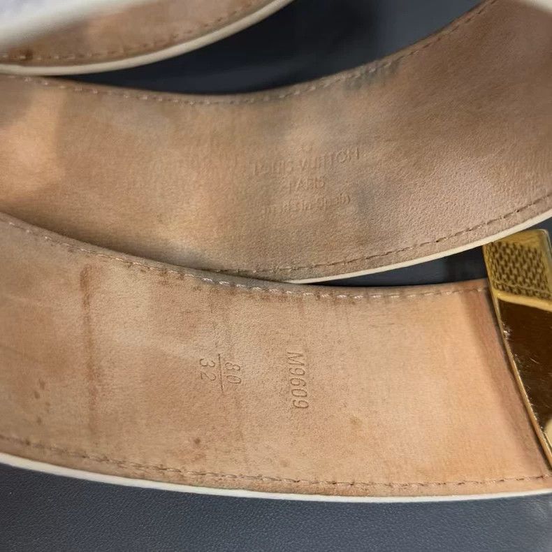 Louis Vuitton Louis Vuitton Checkerboard Pattern Belt Size ONE SIZE - 4 Thumbnail