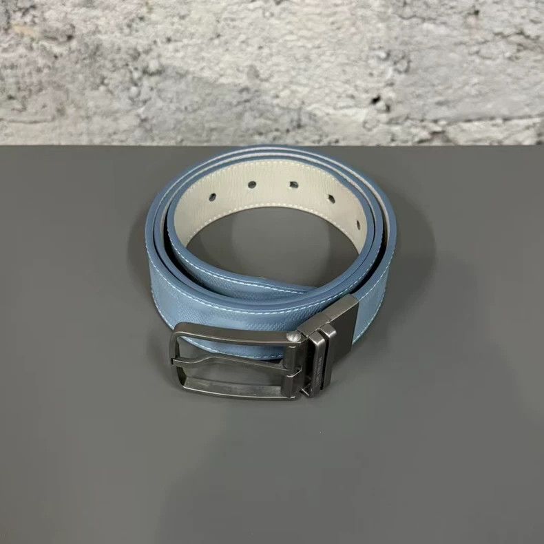Louis Vuitton Louis Vuitton Blue Belt Size 38 Size ONE SIZE - 2 Thumbnail