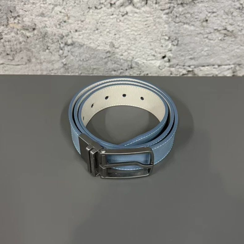 Louis Vuitton Louis Vuitton Blue Belt Size 38 Size ONE SIZE - 3 Thumbnail