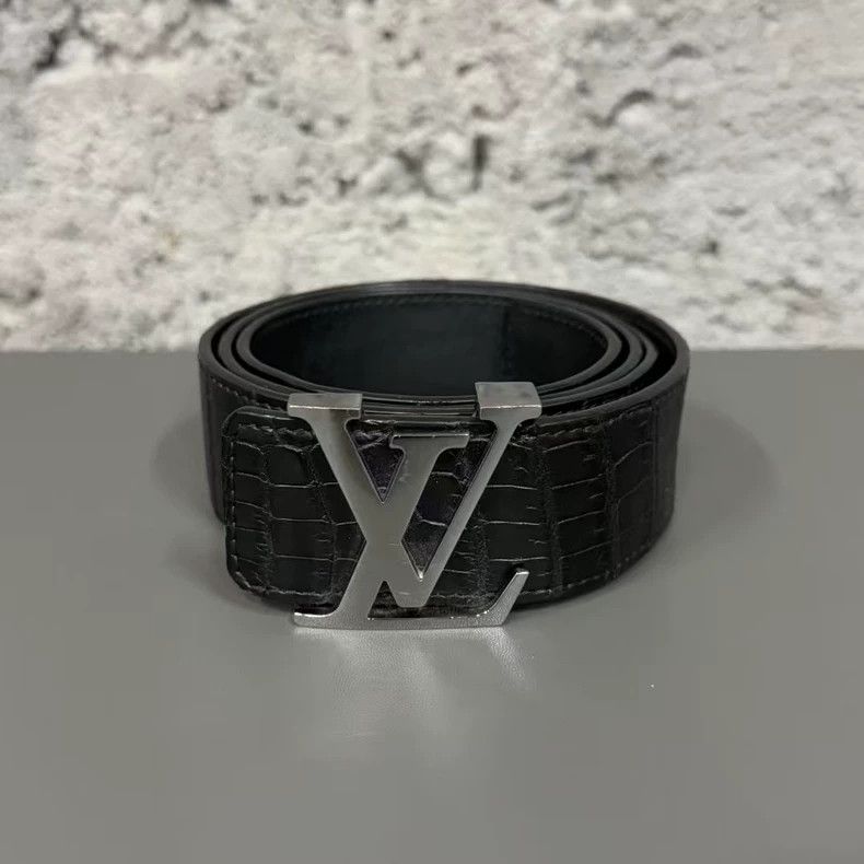 Louis Vuitton Louis Vuitton Crocodile Leather Belt Size ONE SIZE - 2 Thumbnail
