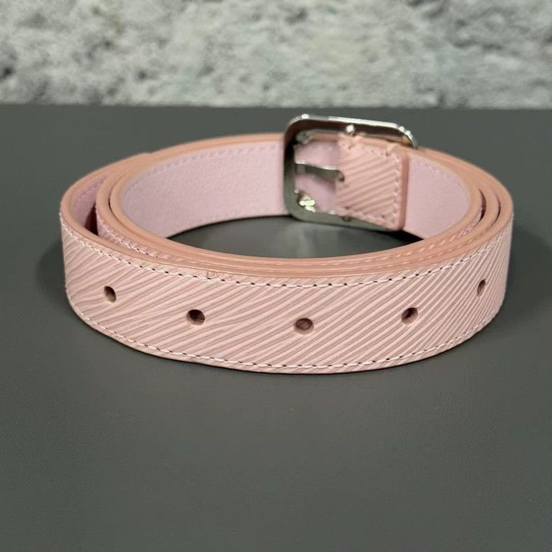 Louis Vuitton Louis Vuitton Pink Belt Size ONE SIZE - 6 Thumbnail