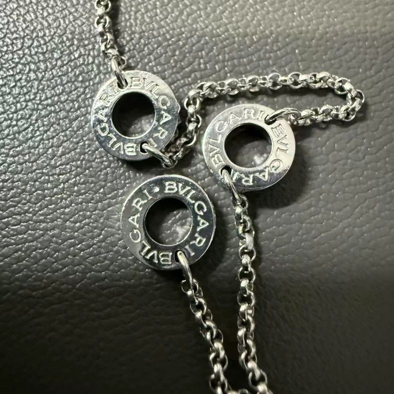 Bottega Veneta Bvlgari White Gold Spring Necklace Mini Size ONE SIZE - 5 Thumbnail