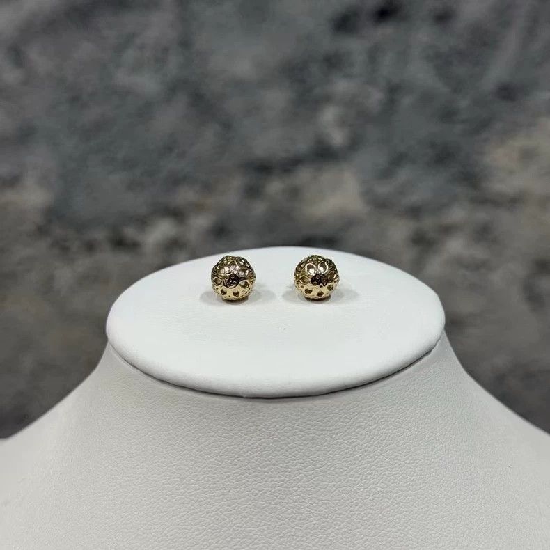 Dior Dior Earrings with Elegant Design Size ONE SIZE - 2 Thumbnail