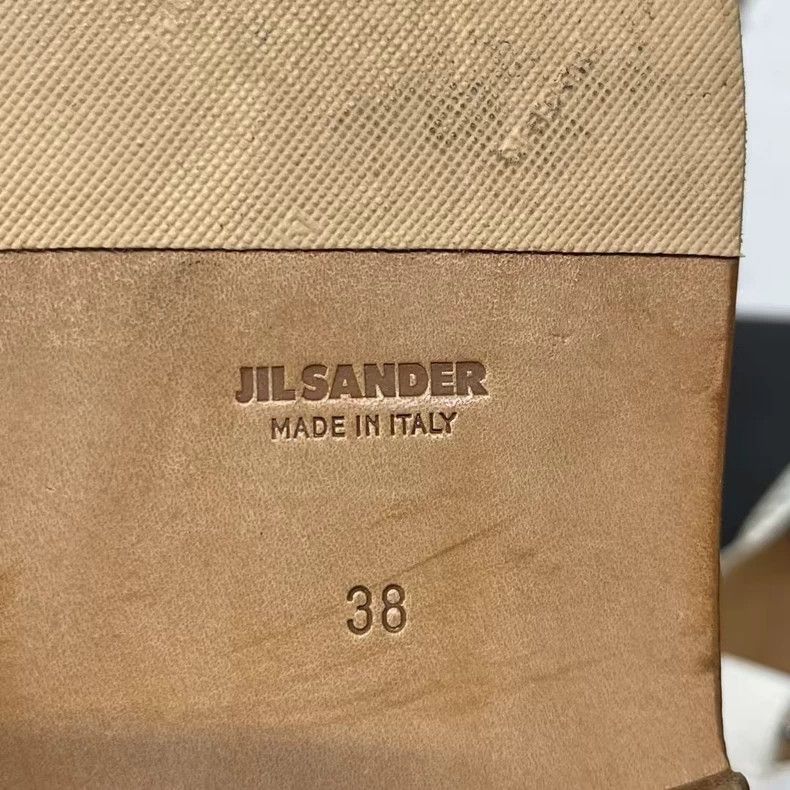 Jil Sander Jil Sander White Square-Toe Shoes Size 38 Size US 7.5 / EU 40-41 - 8 Thumbnail
