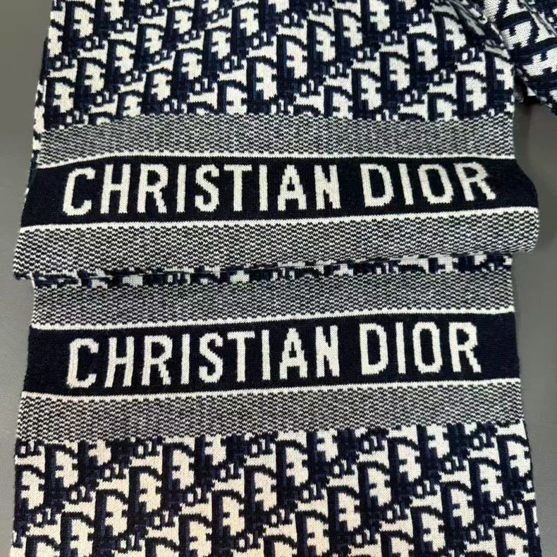 Dior Dior Monogram Scarf Fashion Accessory Size ONE SIZE - 4 Thumbnail
