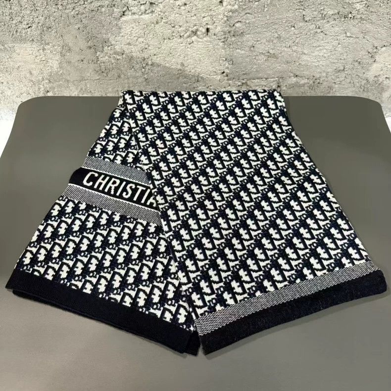 Dior Dior Monogram Scarf Fashion Accessory Size ONE SIZE - 6 Thumbnail