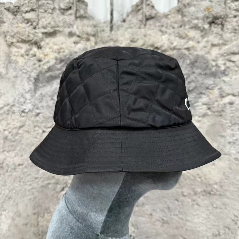Celine Celine Black Bucket Hat with Logo Size ONE SIZE - 4 Thumbnail