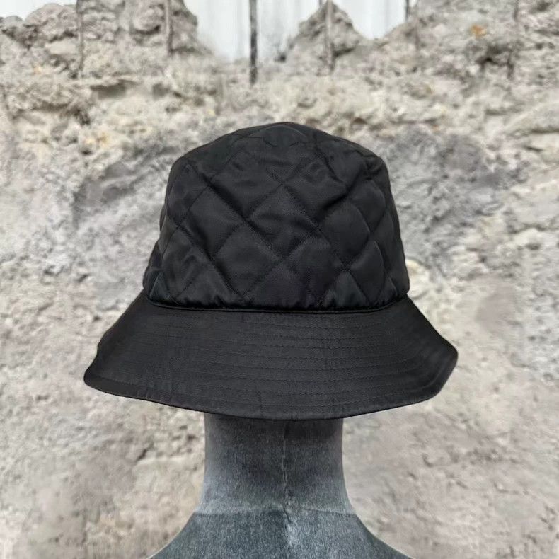 Celine Celine Black Bucket Hat with Logo Size ONE SIZE - 3 Thumbnail